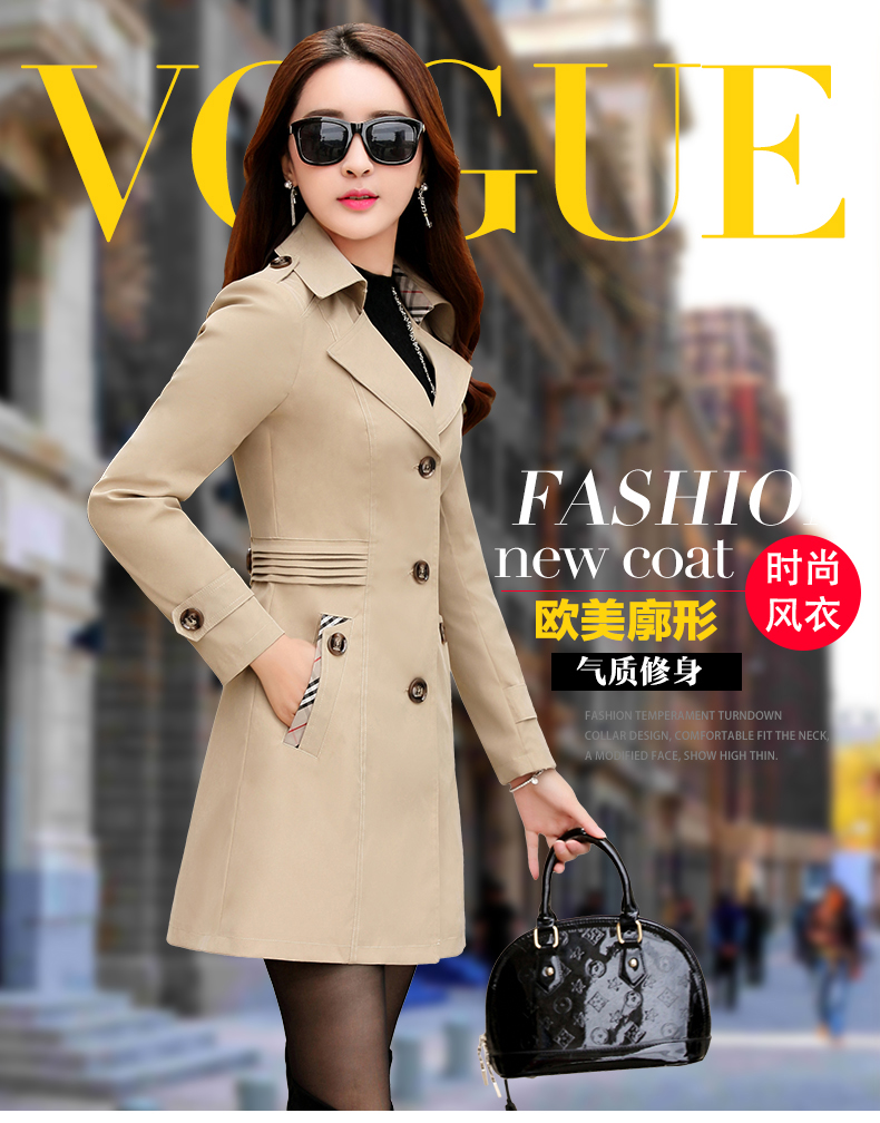 Trench pour femme en Polyester - Ref 3226745 Image 7