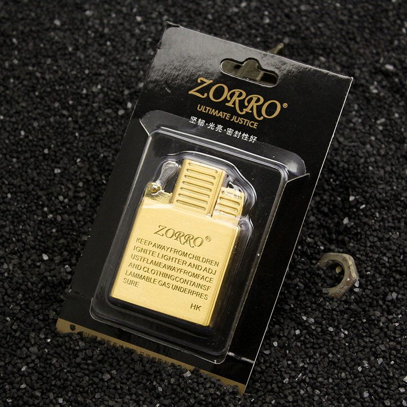 Suluo ZORRO inflatable lighter liner double straight punch windproof liner suitable for 902 models