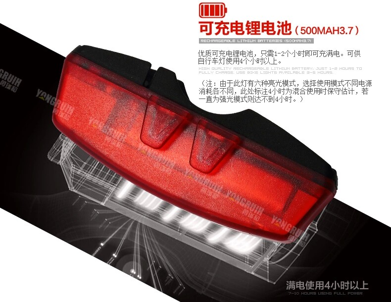 Eclairage pour vélo - Taillights - Ref 2401505 Image 11