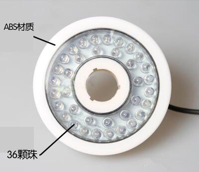 LED UNDERWATER LIGHT LED SEVEN COLOR ENERGY SAVING FOUNTAIN LIGHT LED MONOCHROMATIC LIGHT SOURCE LAMP 36 GRAIN BEAD MID BORE EMPTY UNDERWATER LAMP