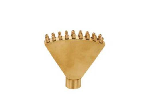 Total Copper Double Open Screen Nozzle Courtyard Fake Mountain Fountain Nozzle Landscape Water View Pool Peacock Open Screen 1 Inch 1 1 Inch And Half-Taobao