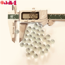9 5mm glass ball beads high precision transparent glass bead solid marbles with high precision beads decorative props