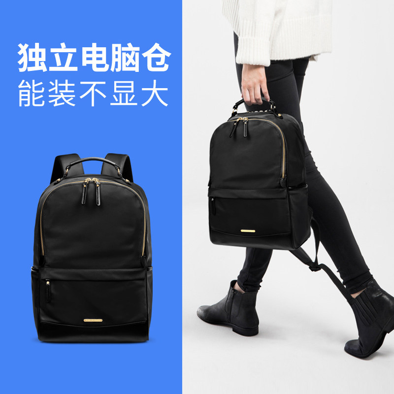 Tinogie 2021 new oxford cloth double shoulder bag female nylon computer Shoulder Bag Business College Student Bag Travel Bag