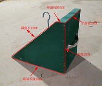 Horse rejection triangle wood Mobile gear wood trapezoidal wood anti-collision gear wood can be customized to any size