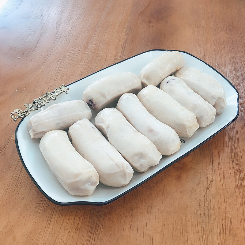 Cuttlefish sausage 500g handmade no addition grilled sausage frozen