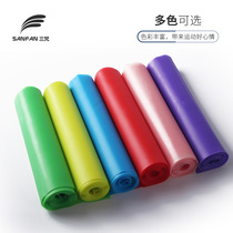Sanfan yoga elastic belt fitness female men strength training tensile belt sports supplies resistance stretching fitness belt