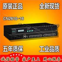 Mosha MOXA CN2610-16 16 serial port RS-232 serial port device dual network port single power source original dress
