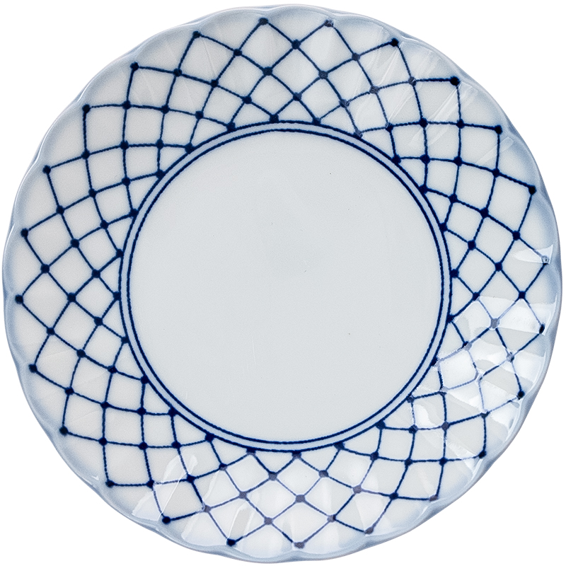 Household contracted under 6 inches ceramic glaze color plate tray and wind flat Japanese cuisine tableware composite plates