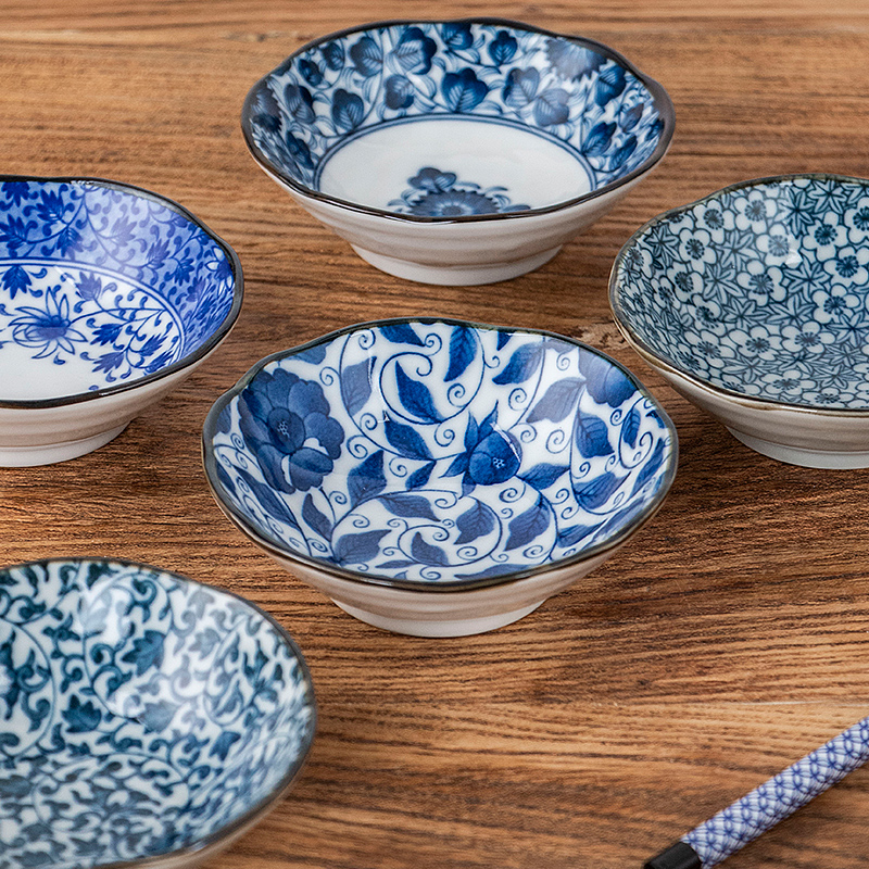 Meinung burn Japanese tableware dab of plate household taste dish of soy sauce vinegar sauce dish plate ceramic plates side dish