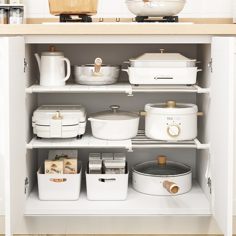 Misehome wardrobe Contained Stratified Separator Cabinet Shelving integral cupboard Inner Barrier Separating Plate boiler Telescopic God