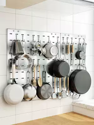 Royal shi jia crocs shoes ban 304 stainless steel kitchen put a pot rack wall display artifact shelf spoon shovel adhesive hook