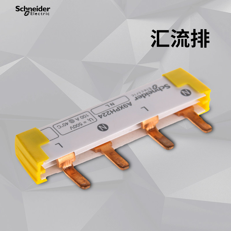 Schneider Germany imports 2P 4-section over-undervoltage special busbar 100A current 2P