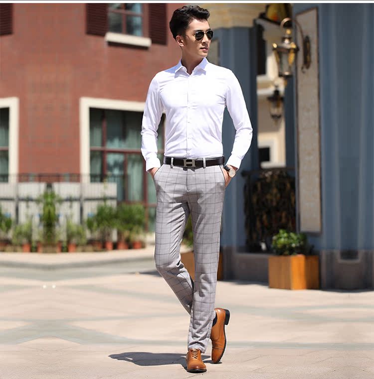St. Marlow Summer Stripe Quần âu quần thun dài nam