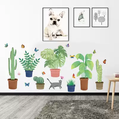 Wallpaper self-adhesive bedroom warm wall stickers living room background wall dining room wall decoration dormitory bedroom fresh stickers