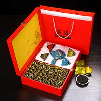Подарочная коробка в подарочной коробке, чай Лапсанг сушонг, красный (черный) чай, подарок на день рождения