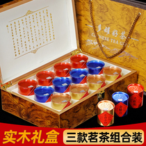 Tea gift box Wuyishan dahongpao oolong tea 2021 new tea cinnamon tea gift Mid-Autumn Festival gift