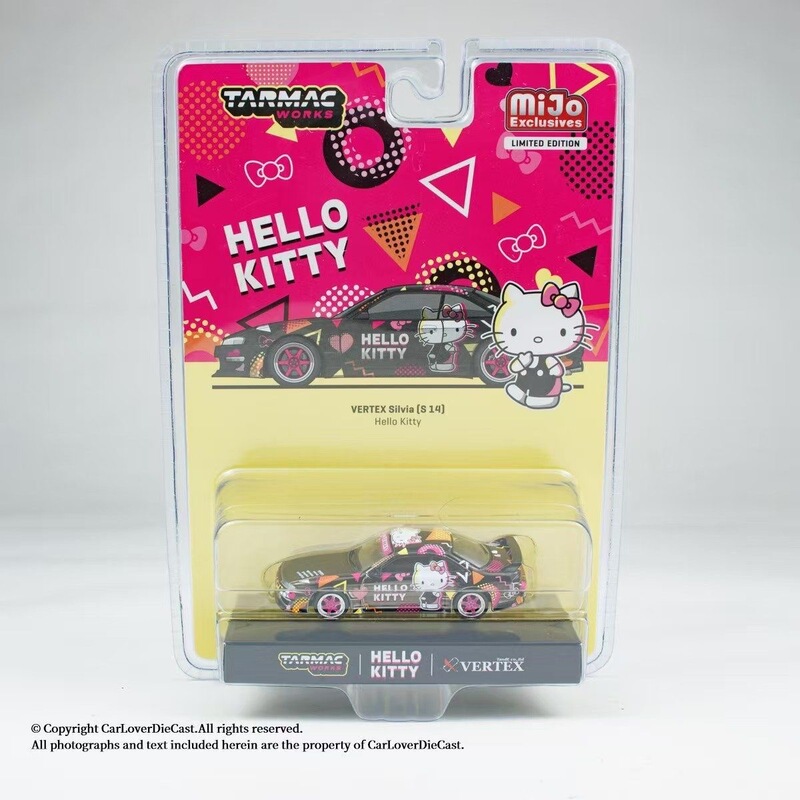 In Stock Tw 1:64 Nissan Silvia S14 Hello Kitty Alloy Car Model In Stock Tw 1:64 Nissan Silvia S14 Hello Kitty Alloy Car Model