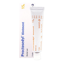 Thailand Hemorrhoids Ointment Pu Xinrui Proctosedyl original hemorrhoids mole ointment 15g