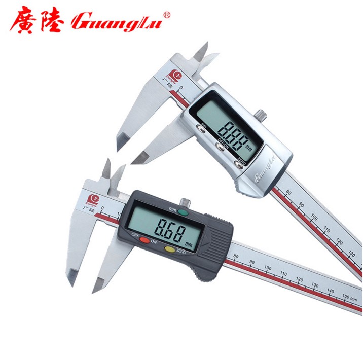 Guanglu electronic digital caliper origin 0-150mm digital high-precision digital stainless steel caliper