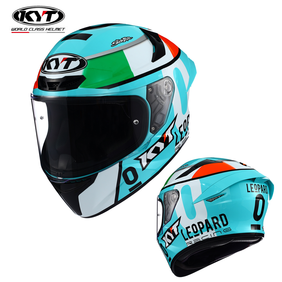 Italy KYT imported locomotive safety helmet big tail wing Men's Four Seasons general adult full helmet large size locomotive track