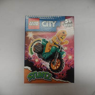 LEGO City Series 60310 Cute Chick Stunt Motorcycle Children's educational building block toy