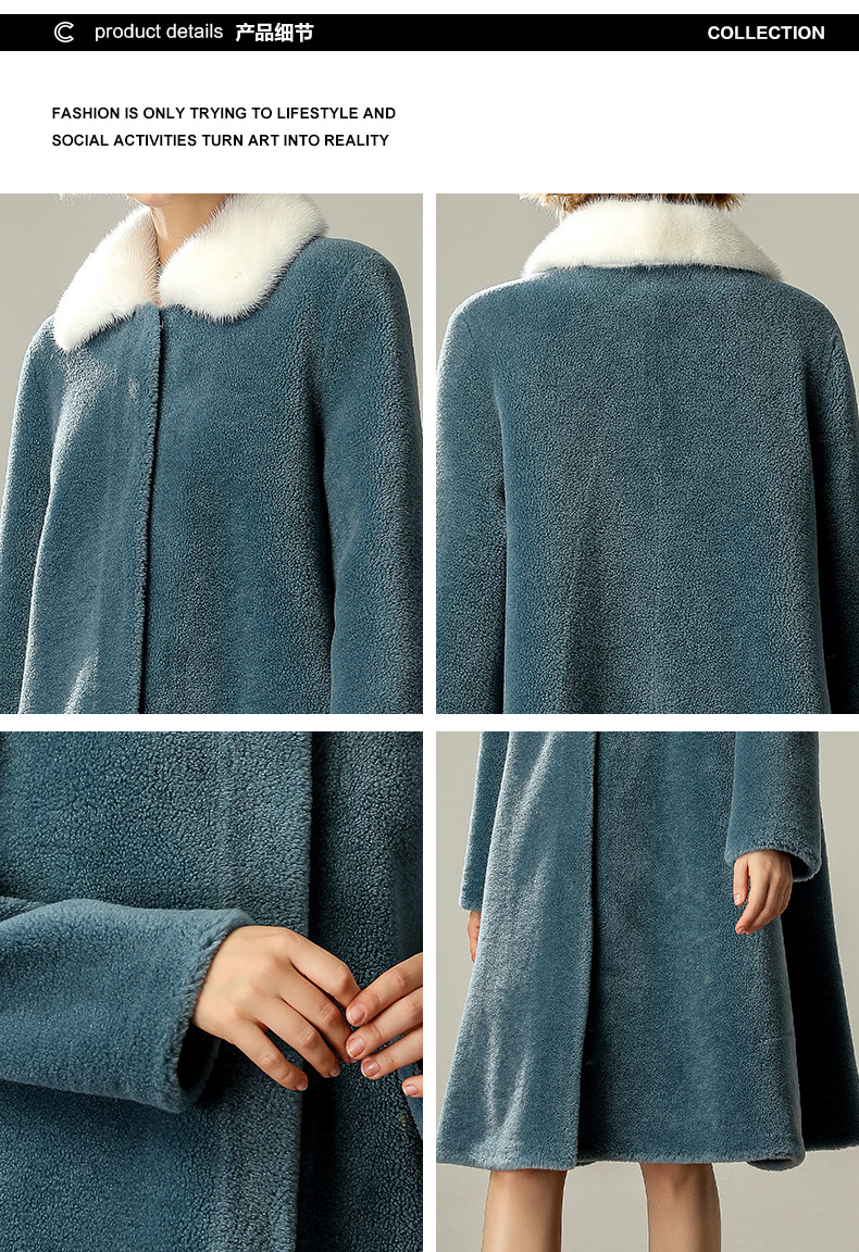 Manteau de fourrure femme NEWOMAN    - Ref 3172049 Image 21