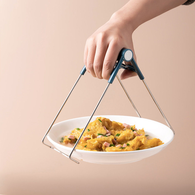 BOBAO Anti-scalding Bowl Clip Kitchen Clip Plate Artifact Household Steamer Lift Plate Clip Take Bowl Anti-slip Chuck Hand