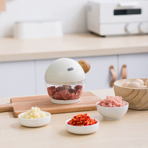 BOBAO mixer multifunctional meat grinder hand-mashed garlic artifact household hand-drawn chopped pepper