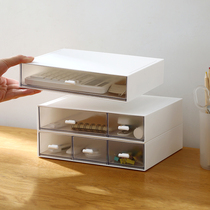 Storage box desktop rack drawer type multi-layer office storage box storage box storage box table storage