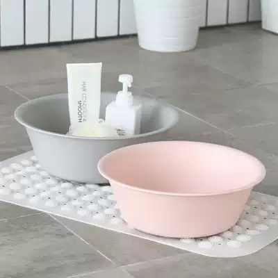 Fengquan Japanese-style simple washbasin Household thickened plastic basin washbasin Baby shower powder room washbasin