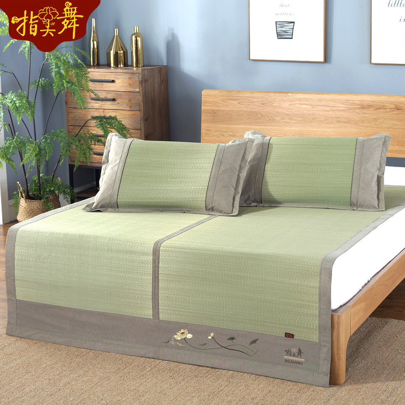 Natural straw mat summer cool mat winter and summer two old-fashioned mats home rush mat student dormitory single