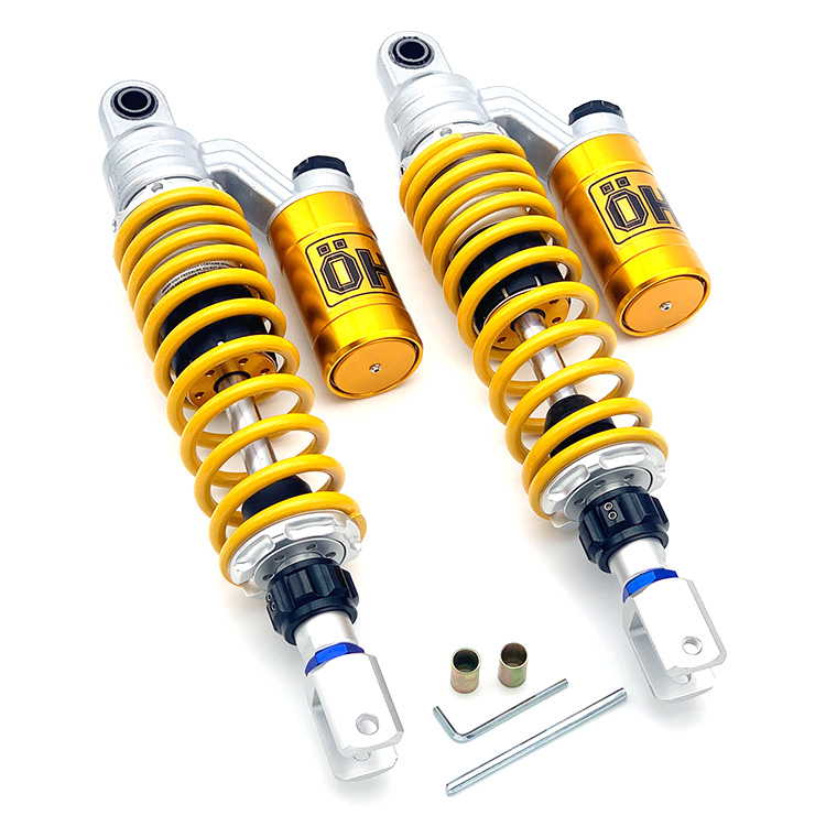 Taiwan's fierce battle four generations modified NMAX155 XMAX PCX motorcycle rear shock absorption damping adjustable Ohlins