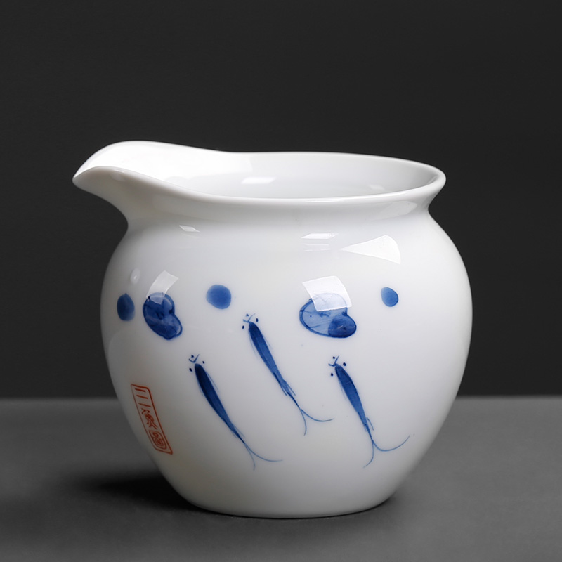 Blue and white contracted hand - made fair keller tea tea is tea ware points home tea tea and glass ceramic 200 ml