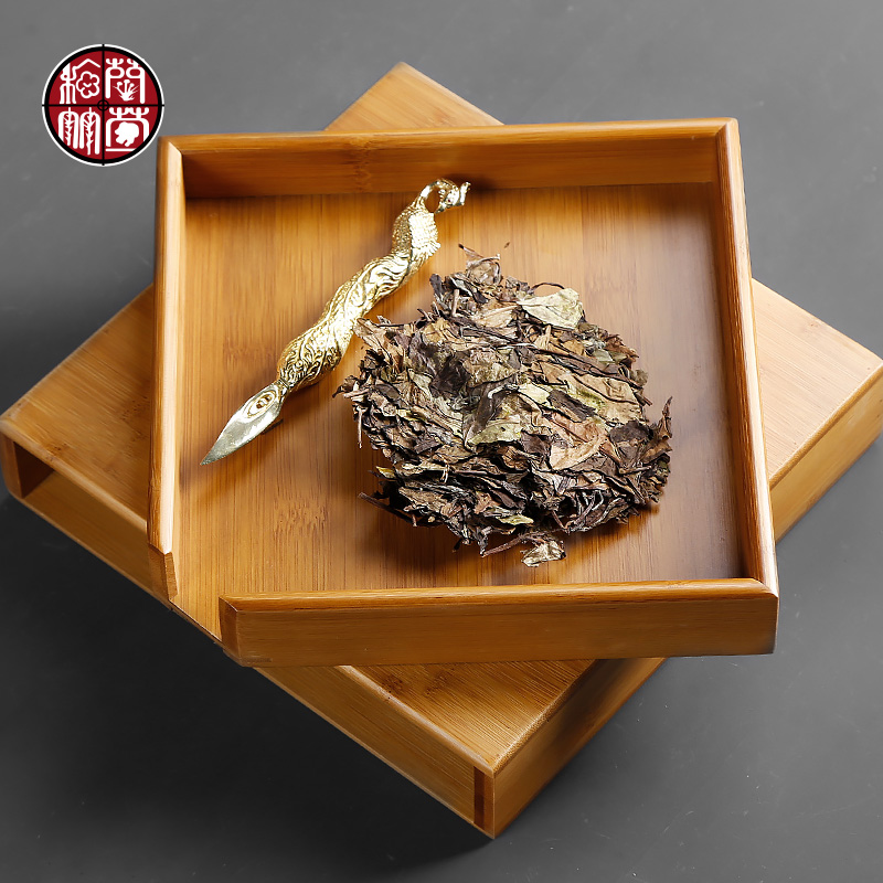Pu 'er tea boxes bamboo storage box the draw out multi - level generic containers of tea tea cake box receive a case