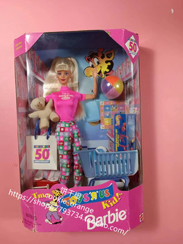 Pre Barbie Toys R Us Kid 1997 Toys R Us ຄົບຮອບ 50 ປີ Barbie Hug Bear