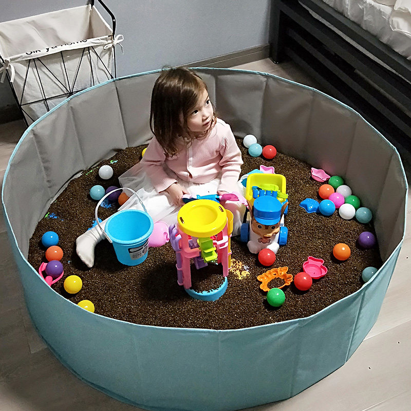 Baby Kids Beach Toy Cassia Toy Sand Home Indoor Tool Set Sand Pond Dig Large Particle Fence