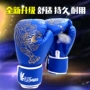 Găng tay đấm bốc cho trẻ em Thiết bị tập luyện Taekwondo vị thành niên Găng tay Sanda Sandbag Găng tay chiến đấu dành cho người lớn - Taekwondo / Võ thuật / Chiến đấu găng tay boxing cho nữ