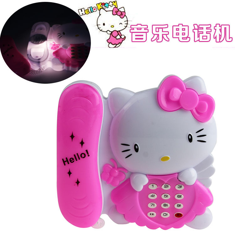 Children's children's toys wholesale creative luminous telephone set hot sale stall source manufacturers June 1 gift small gifts
