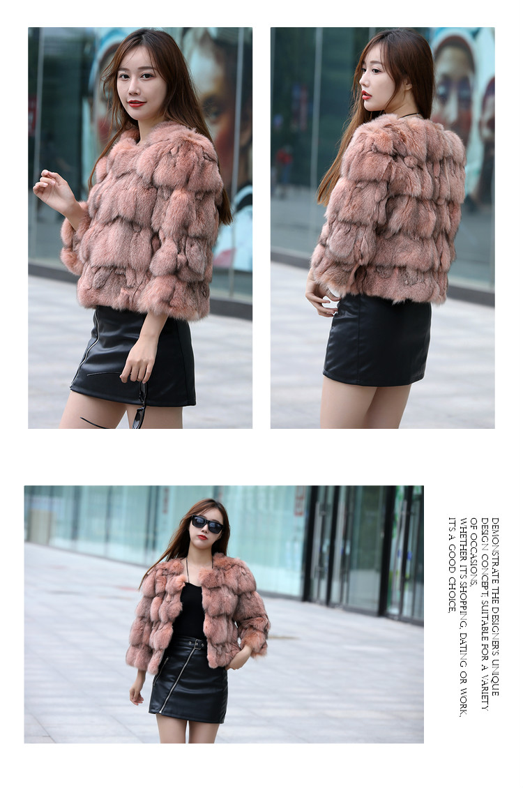 Manteau de fourrure femme      - Ref 3172000 Image 18