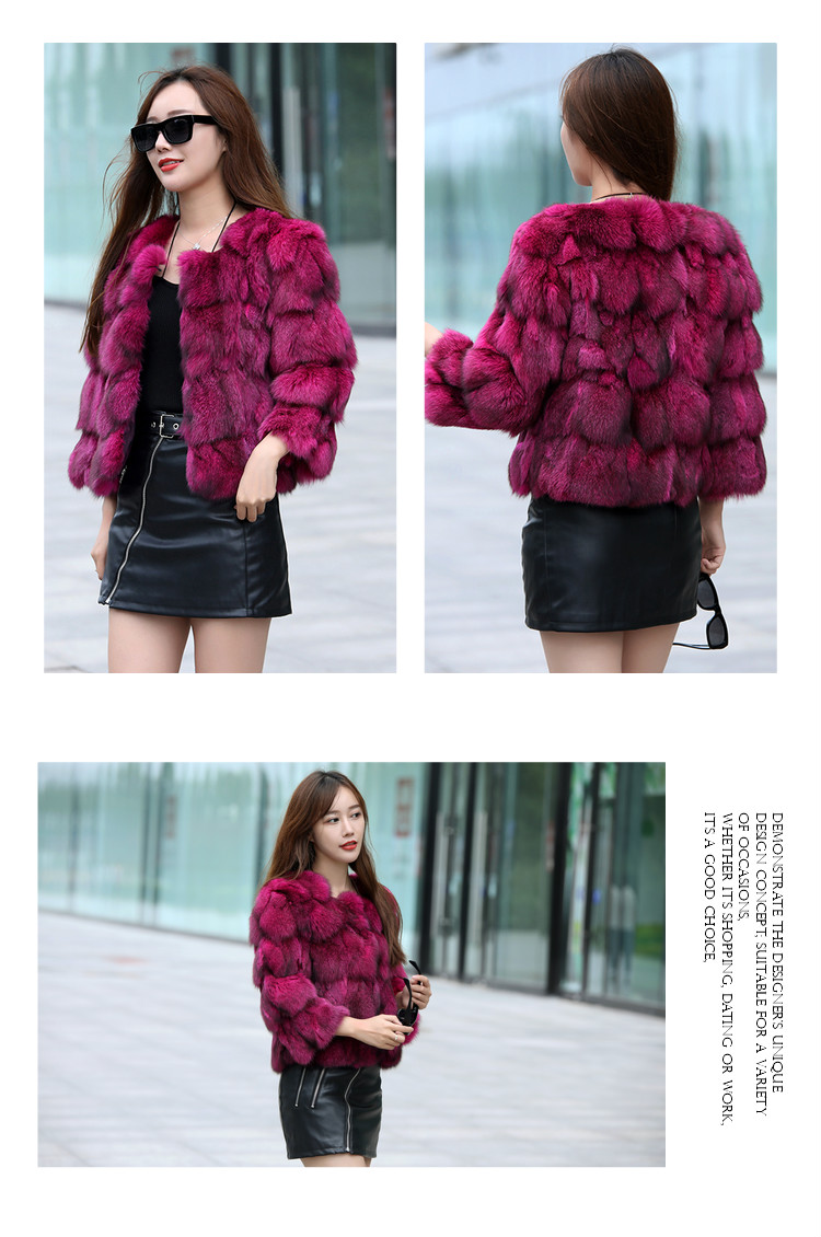 Manteau de fourrure femme      - Ref 3172000 Image 21