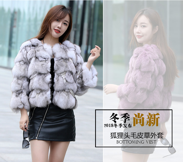 Manteau de fourrure femme      - Ref 3172000 Image 7