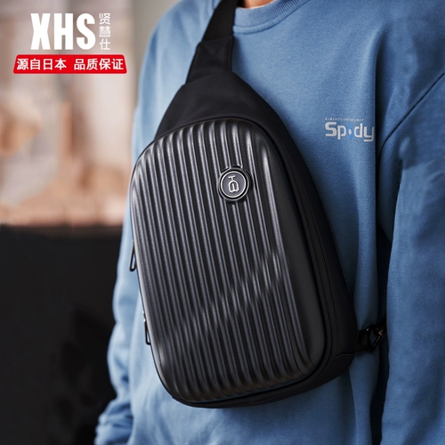 贤慧仕 Поясная сумка, универсальный мобильный телефон, водонепроницаемая сумка через плечо на одно плечо, для бега