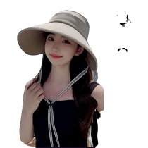 Hat Womens Hollow Hat Korean Style Neck Protector Summer Sun Hat Sun Shade Sun Protection UV Large Brim One Hat Five Wear