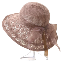 Cotton and linen washable folding hat summer ladies sunshade Korean style student sun hat large brim beach hat