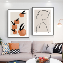 Abstract living room decoration painting bedroom bedside painting modern simple mural sofa background wall painting corridor porch painting