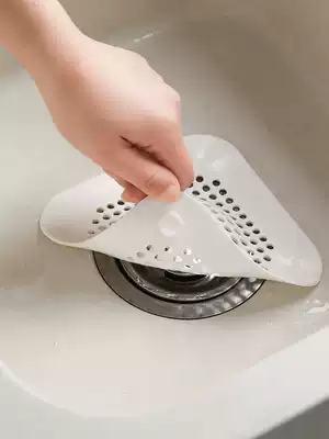 Japan floor drain filter Powder room floor drain hair filter Sewer floor drain cover Bathroom anti-hair bathtub