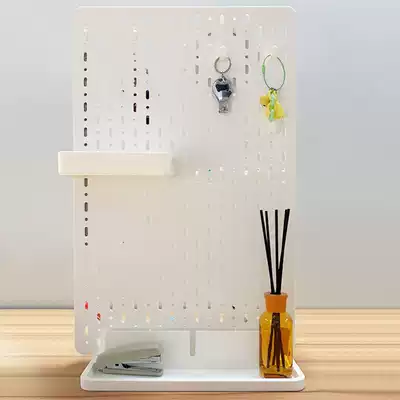 Office hole board desk can stand standing clamp hole board table stand stand stand free hole holder storage