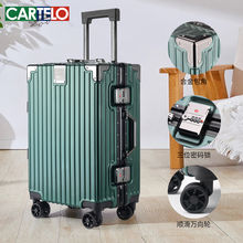 Cartier Crocodile Luggage Trolley Box Universal Wheel Small Men's and Women's Durable 20 inch Travel Box 28 inch Password Box