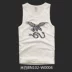 Mùa hè 2018 AF nam chạm đáy vest thể thao thủy triều giản dị thương hiệu cỡ lớn thời trang cotton in tay - Áo vest cotton áo khoác đông nam Áo vest cotton