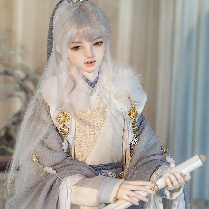 Dragon Soul-shaped Society BJD 30% Waters Youth Fairy God Jun Guan Fu 62BC-0016 (with shoes)